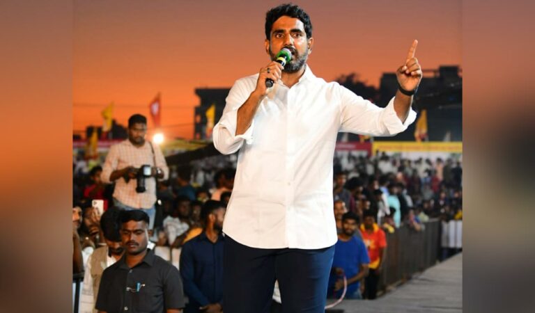 Crises not new to TDP, says Nara Lokesh