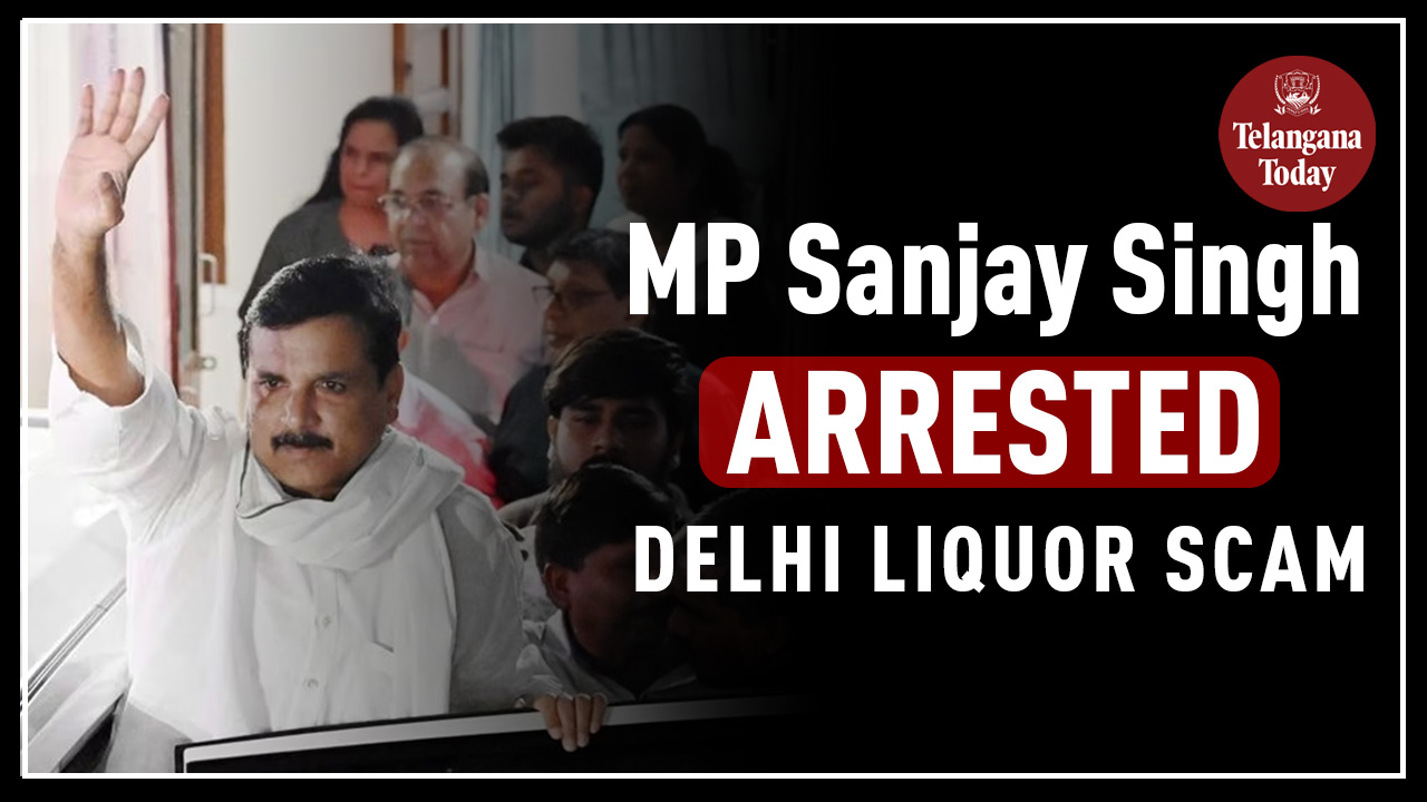 AAP MP Sanjay Singh Arrested In Delhi Liquor Scam | BJP Targets AAP Members