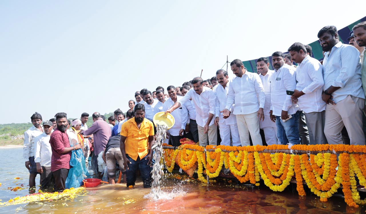 Mallanna Sagar flowing through every nook of Dubbaka: Medak MP
