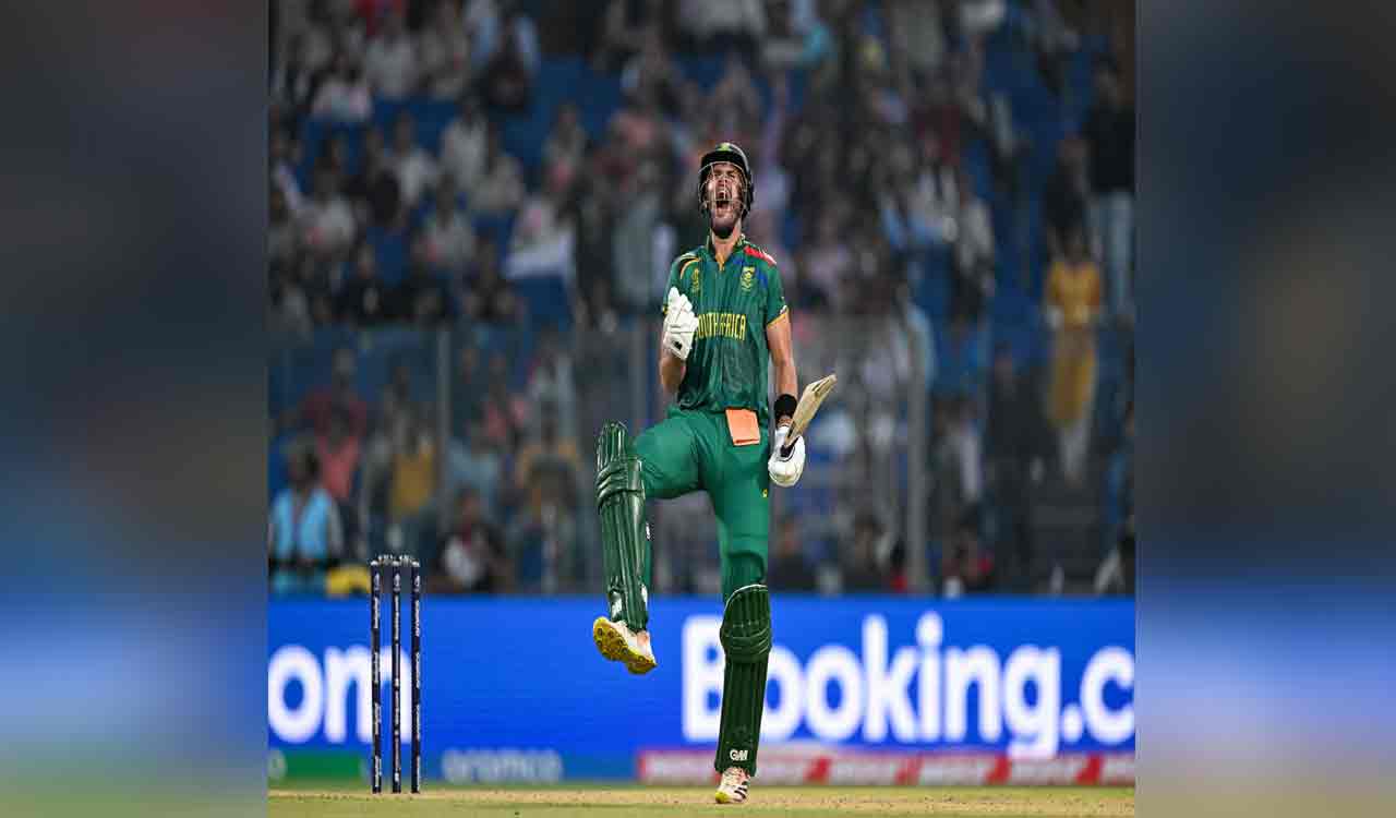 South Africa’s Markaram scripts history, smashes fastest ODI World Cup century