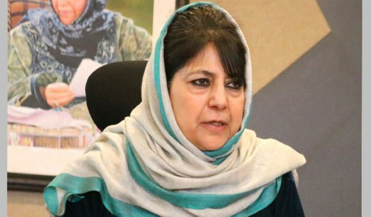 Prevented from leaving home in view of president’s visit to J-K, says Mehbooba Mufti