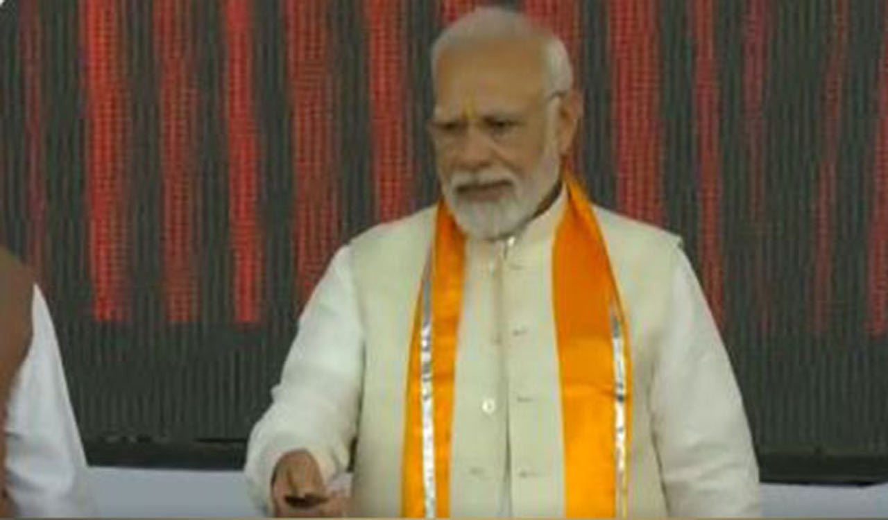 Rajasthan: PM Modi unveils projects worth Rs 7,000 cr in Chittorgarh