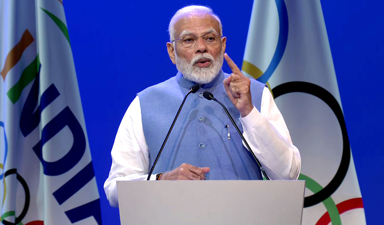 India will leave no stone unturned in hosting 2036 Olympics: PM Modi
