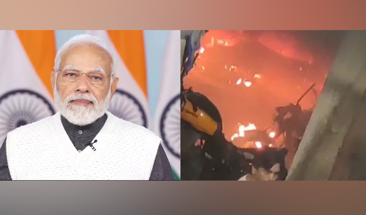 President, PM, condole Mumbai blaze tragedy; 5 women among 7 killed