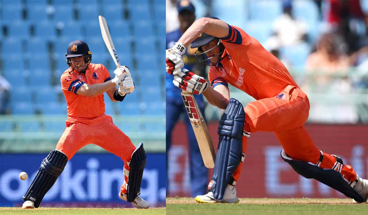 ICC CWC 2023: Netherlands’ Sybrand-Logan register highest partnership for seventh wicket or below in tournament history