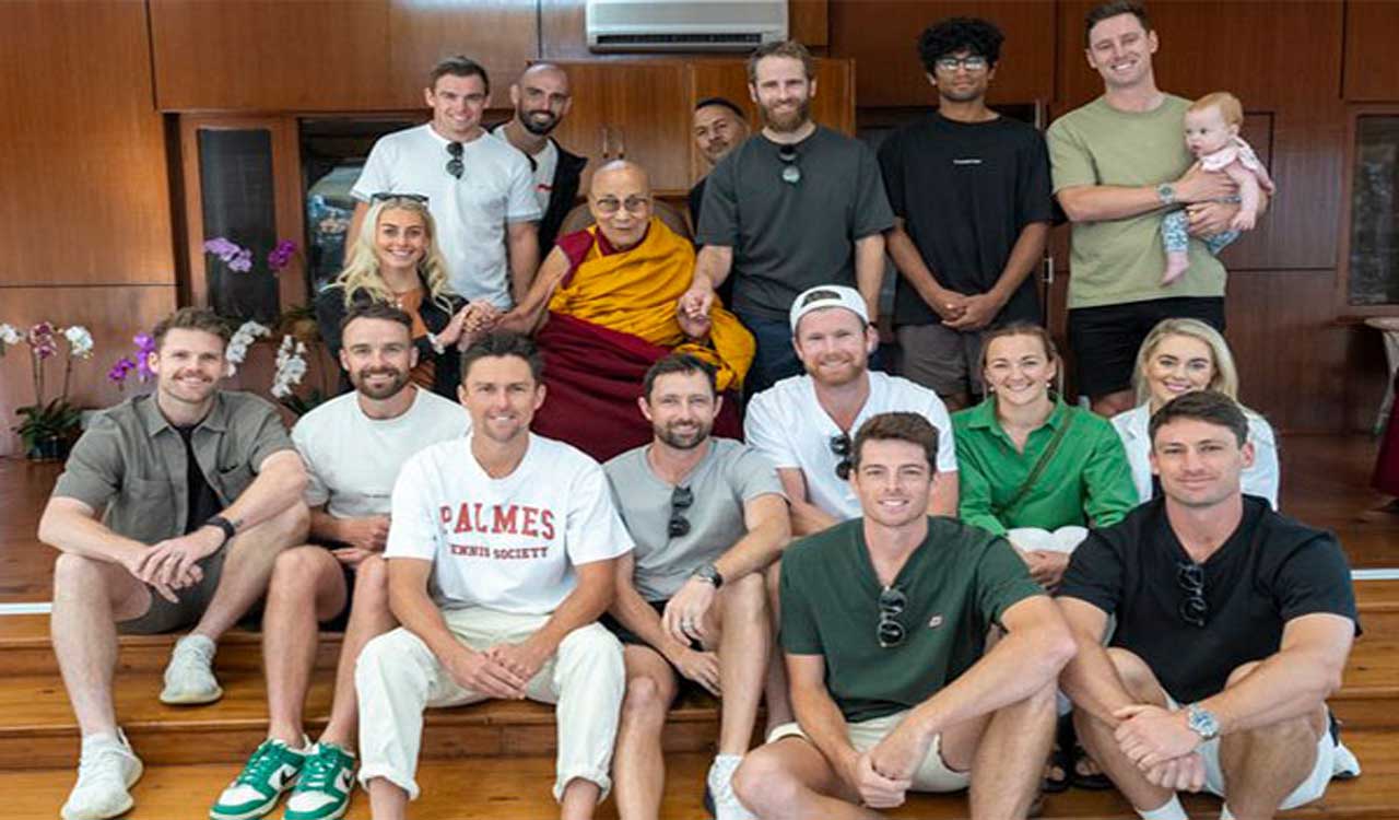 CWC 2023: New Zealand team meets Dalai Lama ahead of clash against Australia
