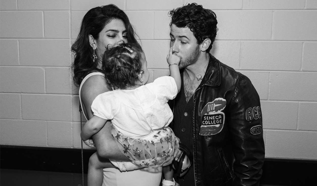 Nick Jonas shares family photos with daughter Malti and wife Priyanka
