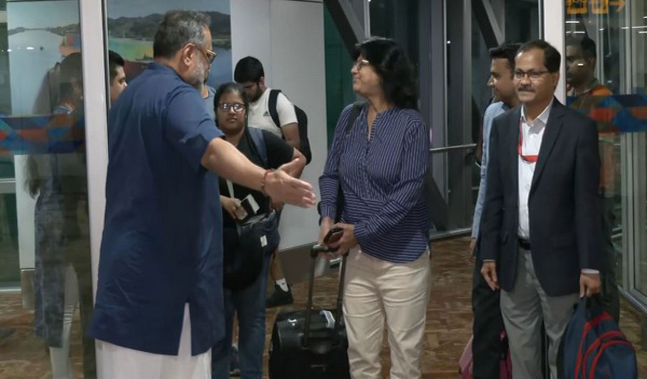 Operation Ajay: Flight carrying 212 Indians from Israel lands in Delhi