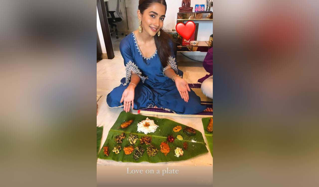 Pooja Hegde’s ‘love on a plate’ moment