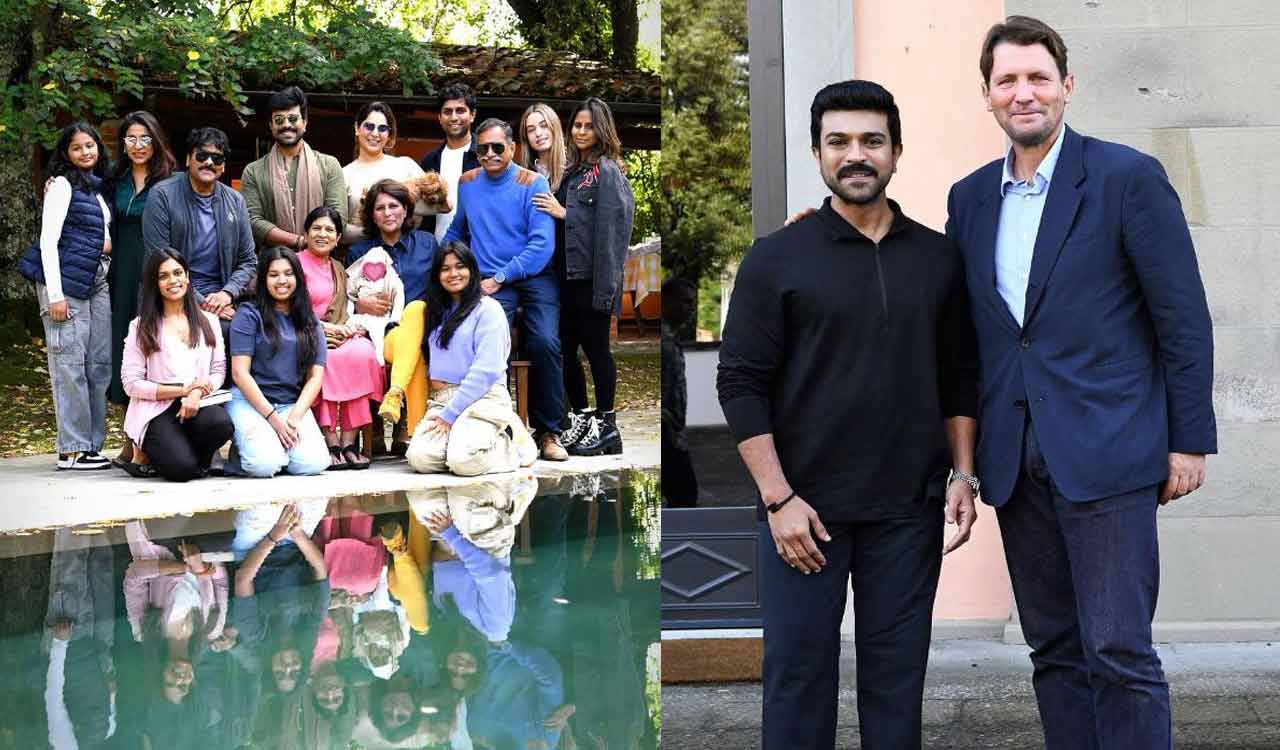 Ram Charan, Upasana ‘accidentally’ reveal daughter Klin Kaara’s face during Italy vacation
