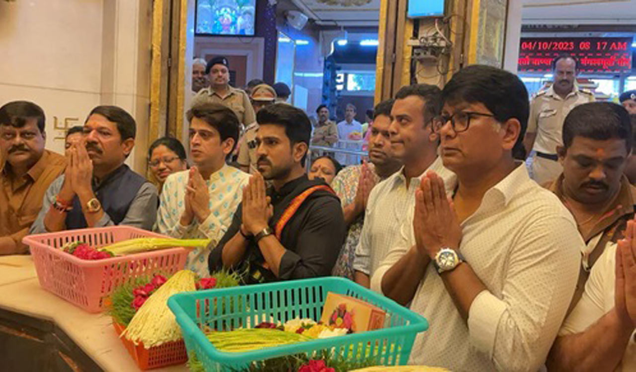 Ram Charan completes Ayyappa Deeksha at Siddhivinayak Temple in Mumbai