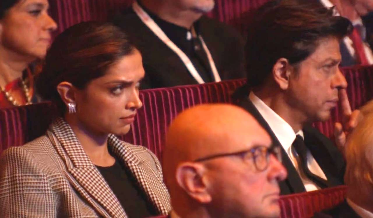 SRK, Deepika attend 141st IOC Session at NMACC Mumbai