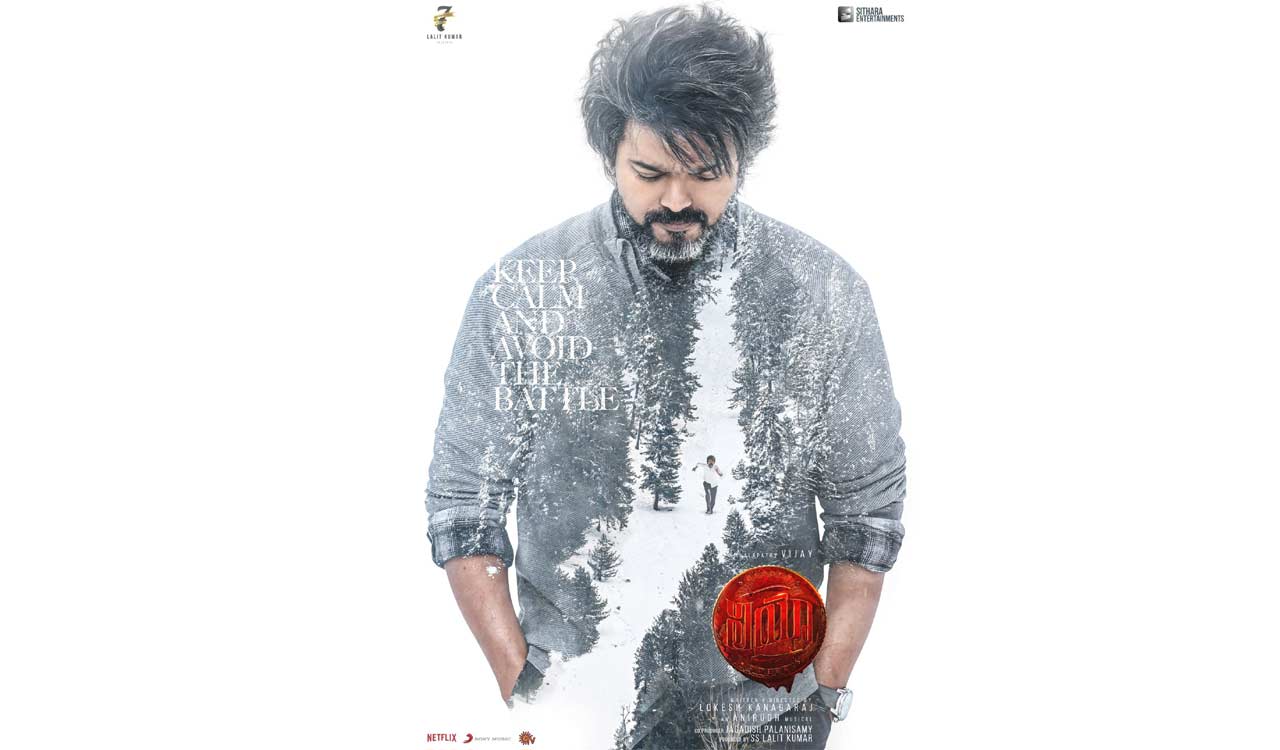 Thalapathy Vijay Unveils Intense Look In ‘leo’ Poster Telangana Today