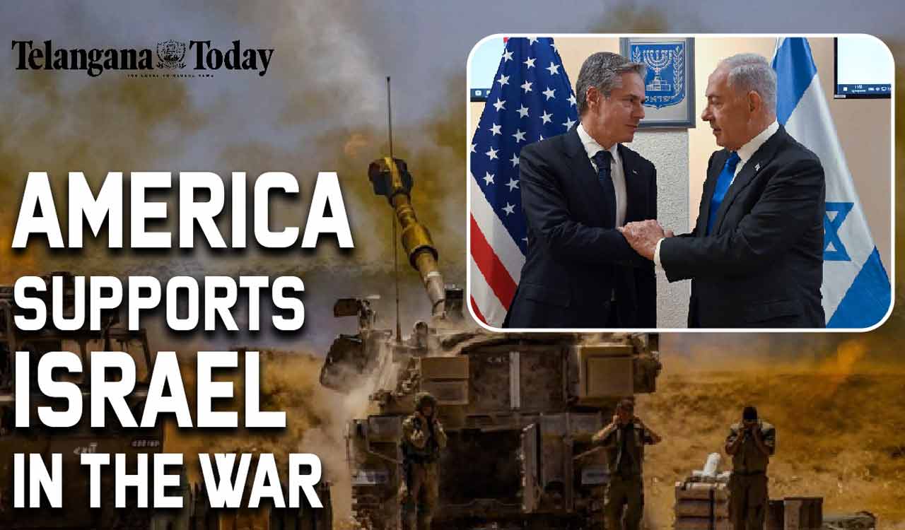 USA Supports Israel In Israel-Hamas War | Antony Blinken Meets Benjamin Netanyahu