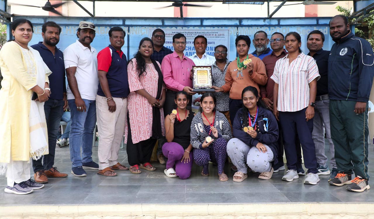 MVSR, Villa Mari emerge overall champions at Inter-College Swimming ...