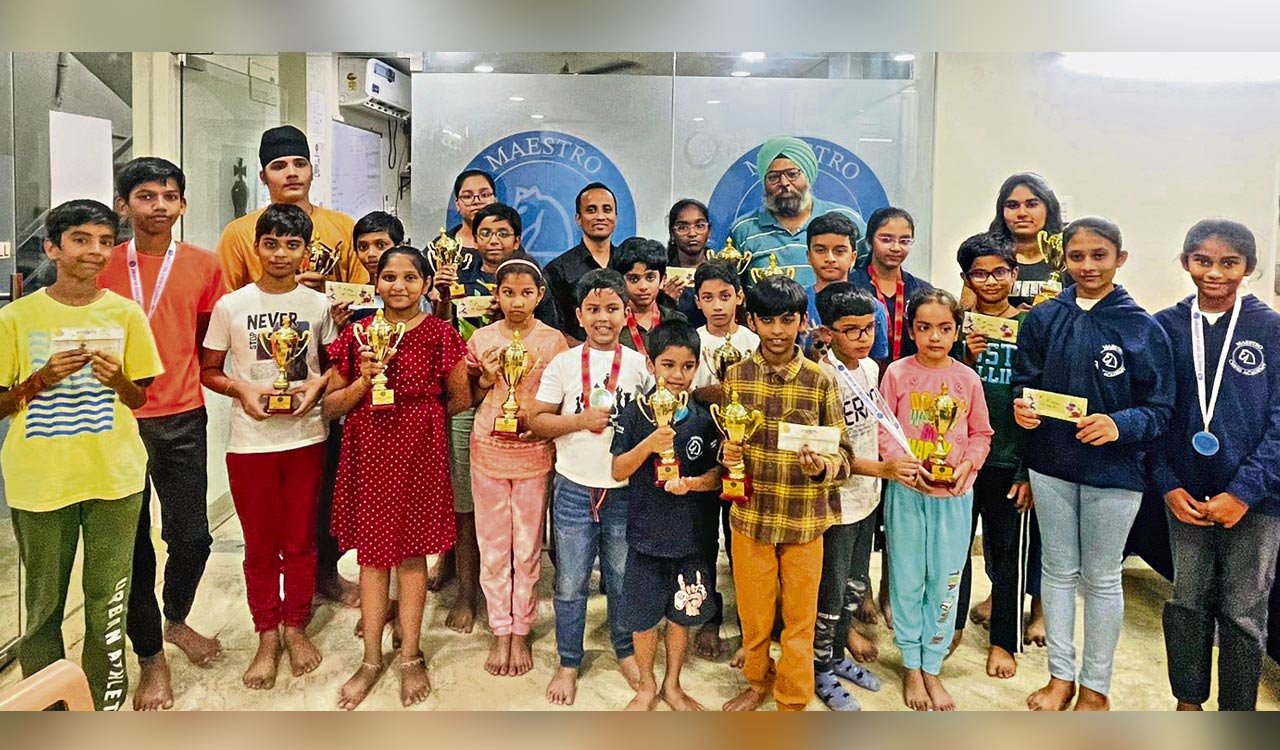 Shivamshika wins Maestro Below 1500 Chess Tournament