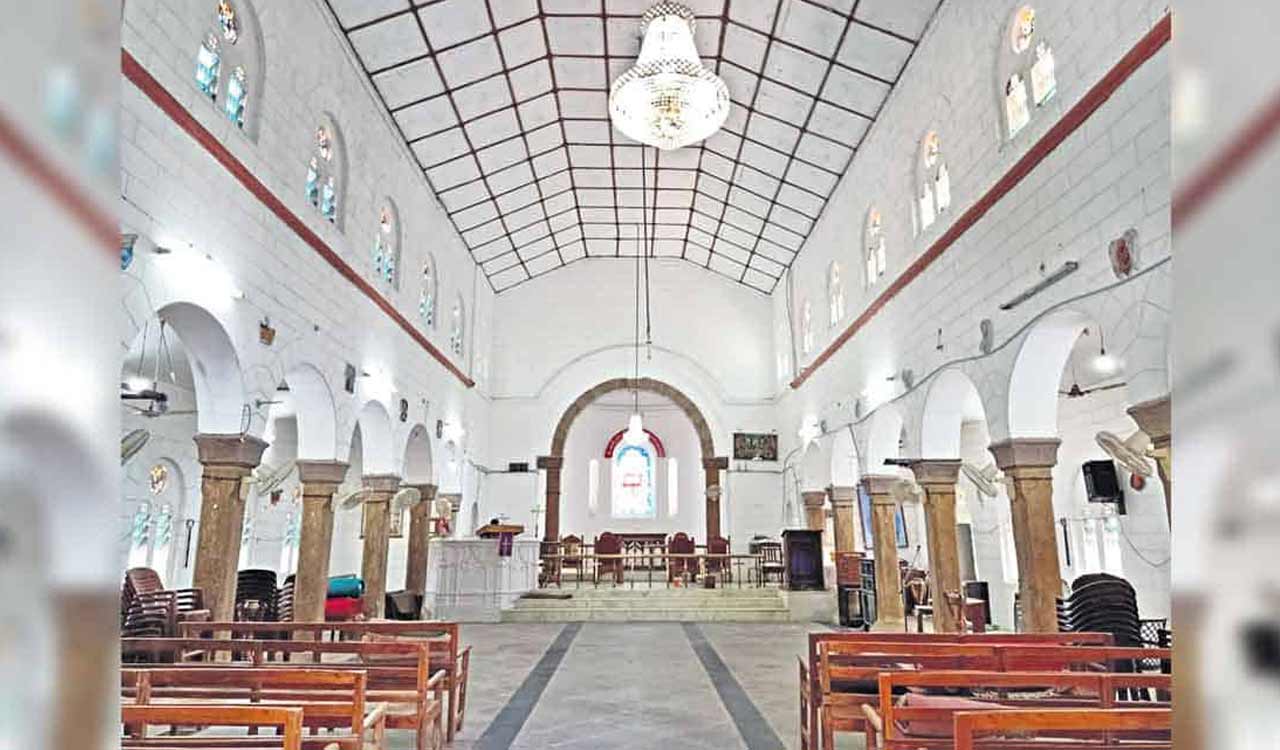 Christian prayer hall vandalised in Thane; objectionable words written on door
