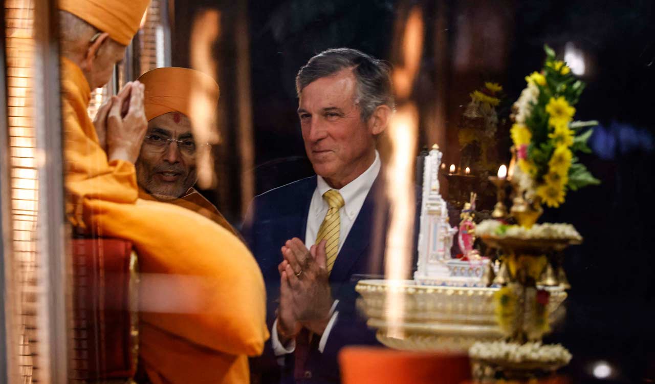 US: Largest Hindu Temple outside India opens its doors for public in New Jersey