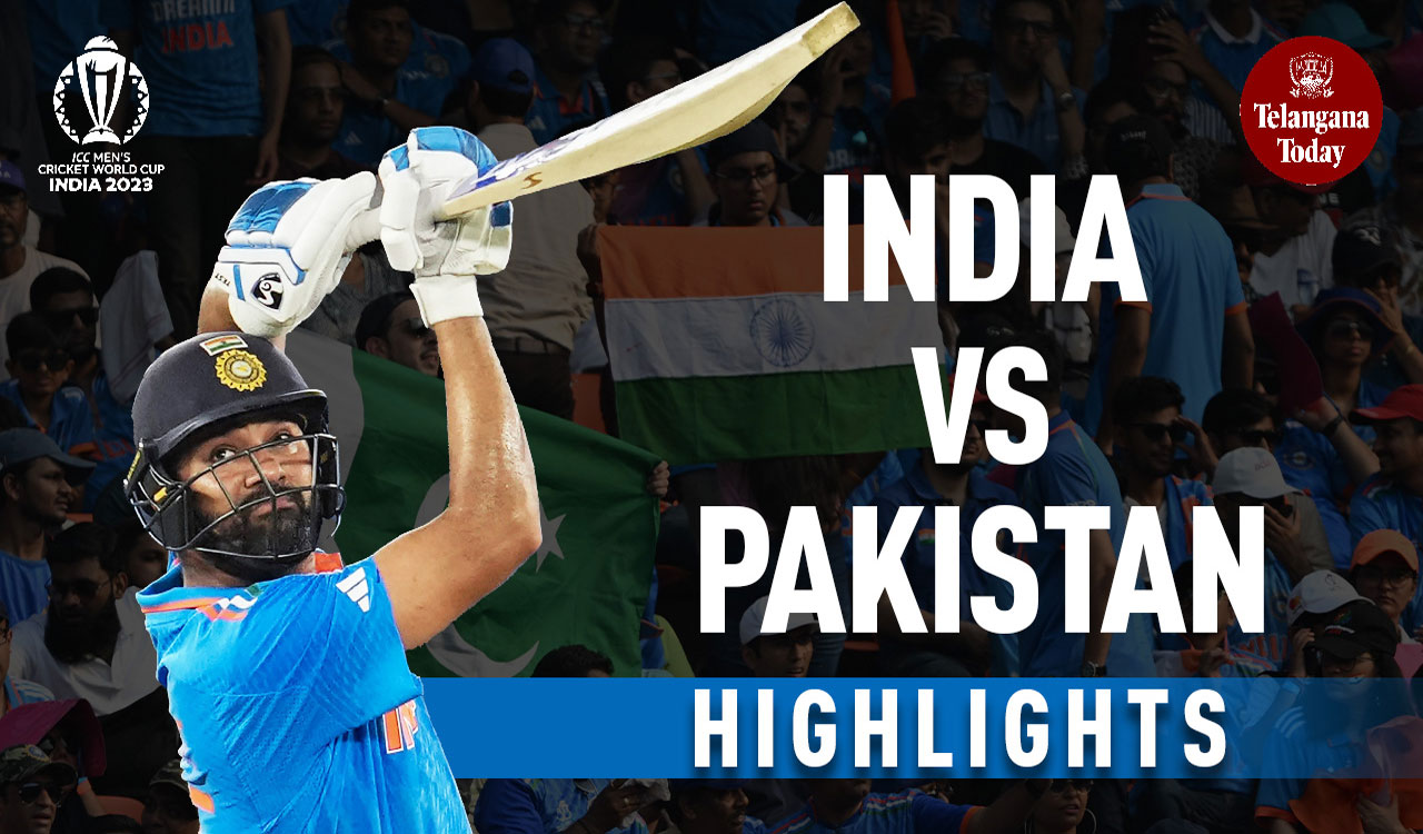 India vs Pakistan Highlights | ICC World Cup 2023 | ROHIT SHARMA LEADS THE CHASE