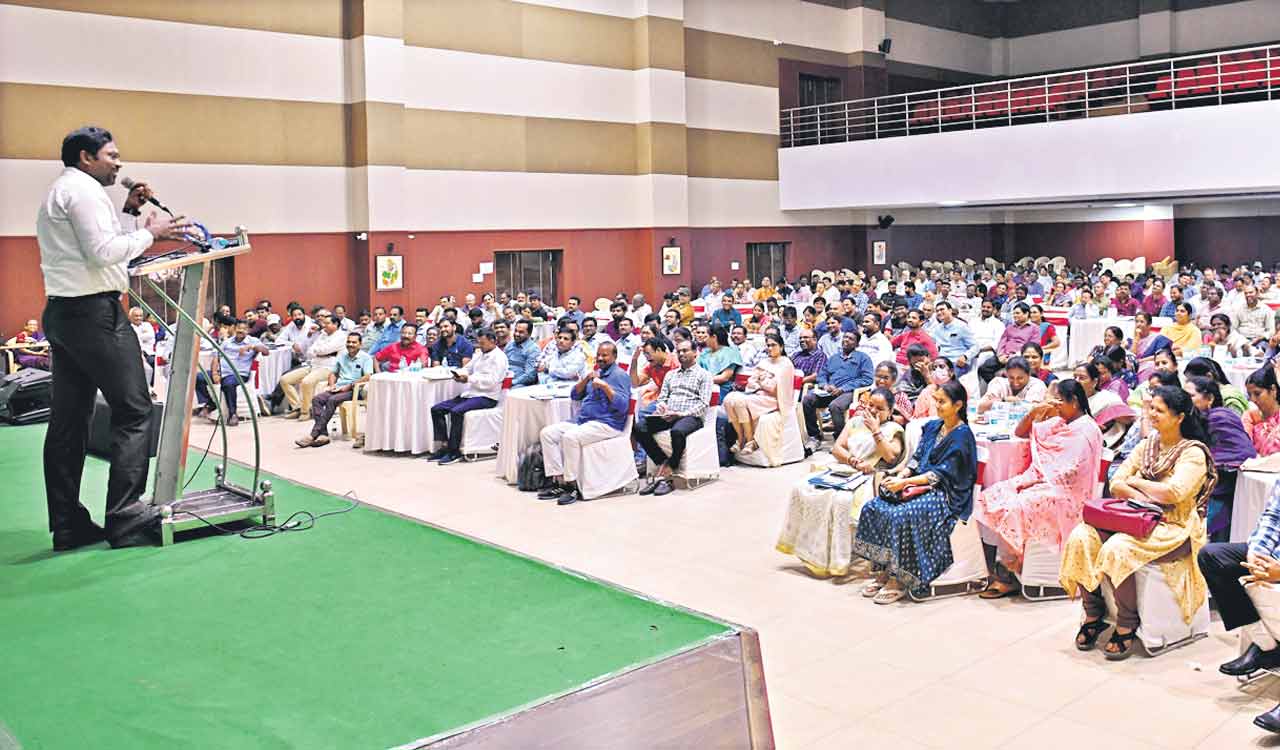 Sector officers trained at Banjara Bhavan on Friday