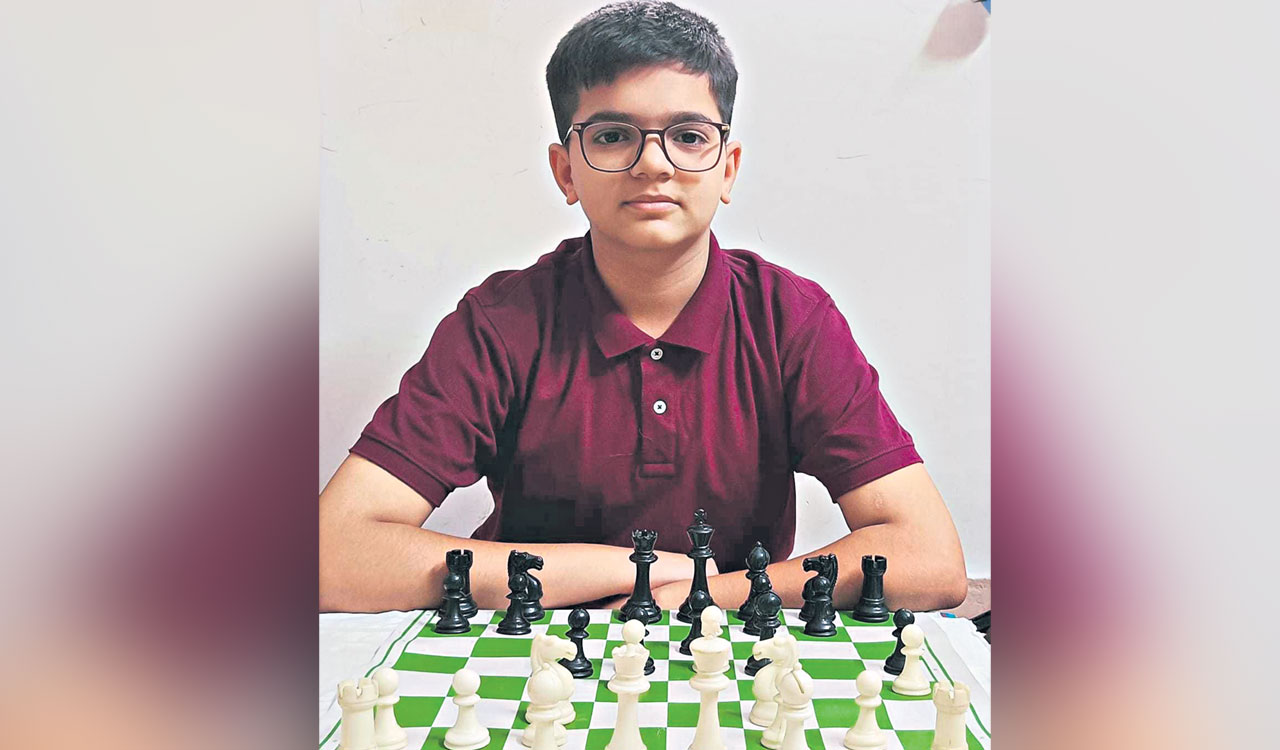 Ruchit Wins Brilliant Trophy Online Chess Tournament-Telangana Today