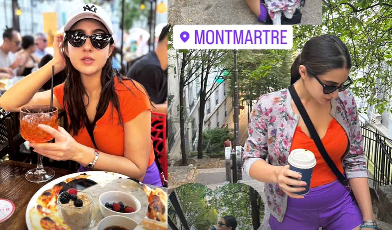 Sara Ali Khan shares pictures from her Paris dairies