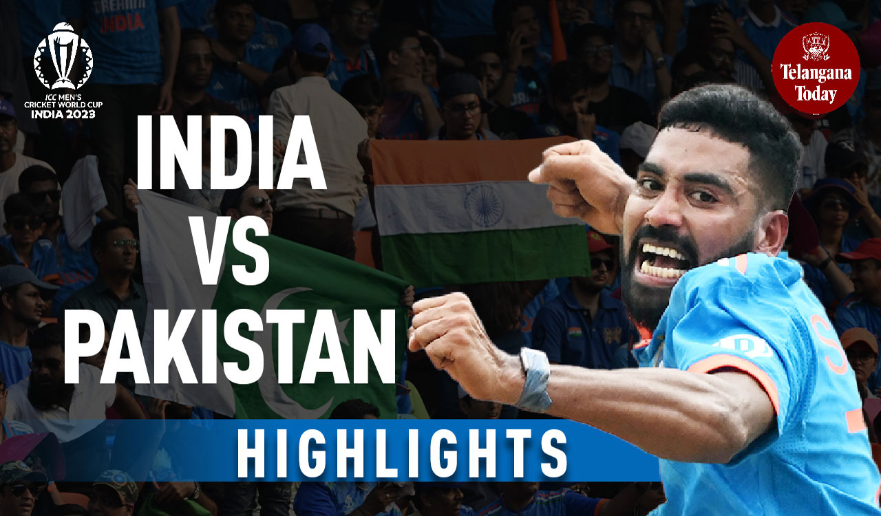 ICC World Cup 2023: India vs Pakistan Highlights | PAK 75/2 (14 Overs)