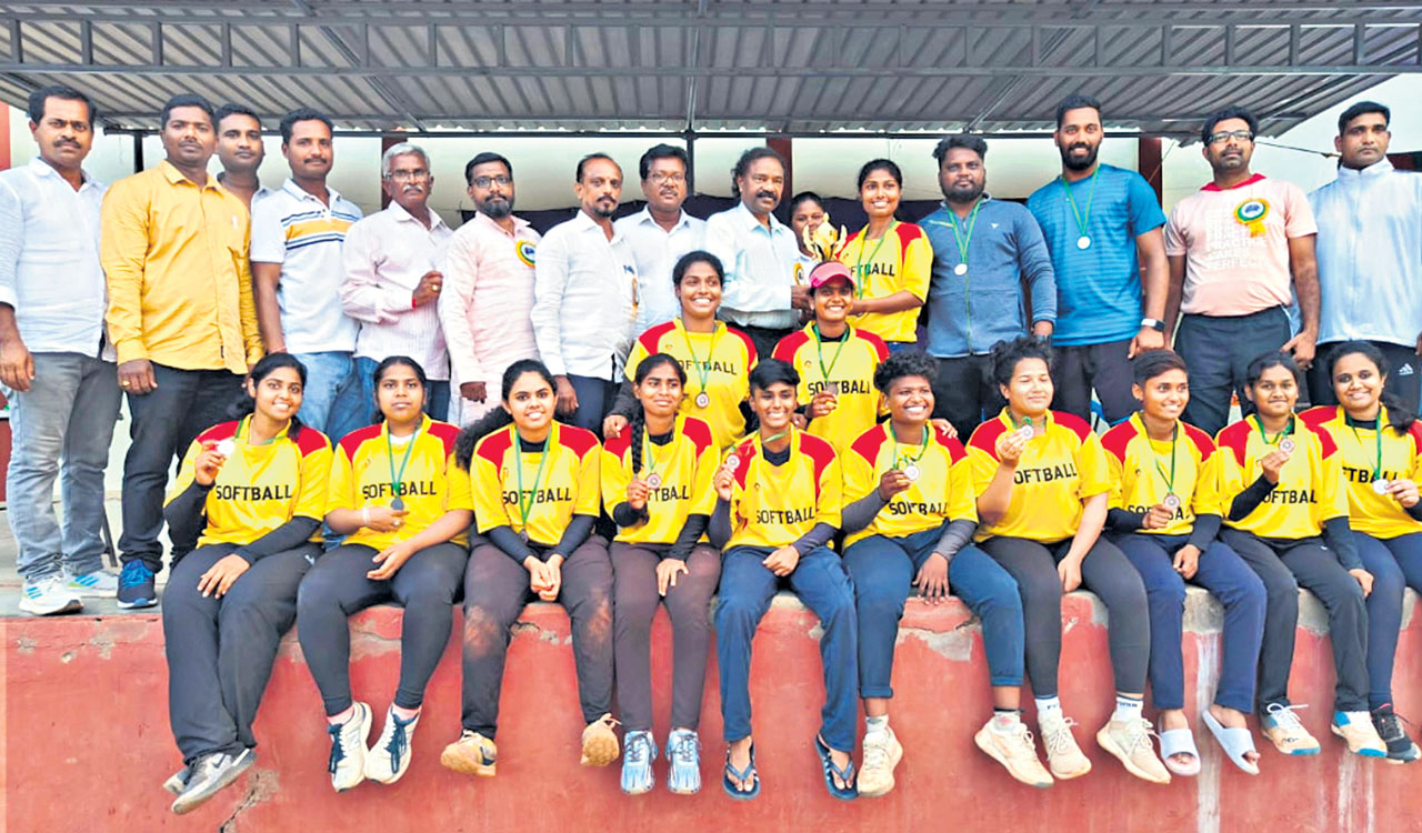 Nizamabad women win Telangana State Inter-District Softball Championship