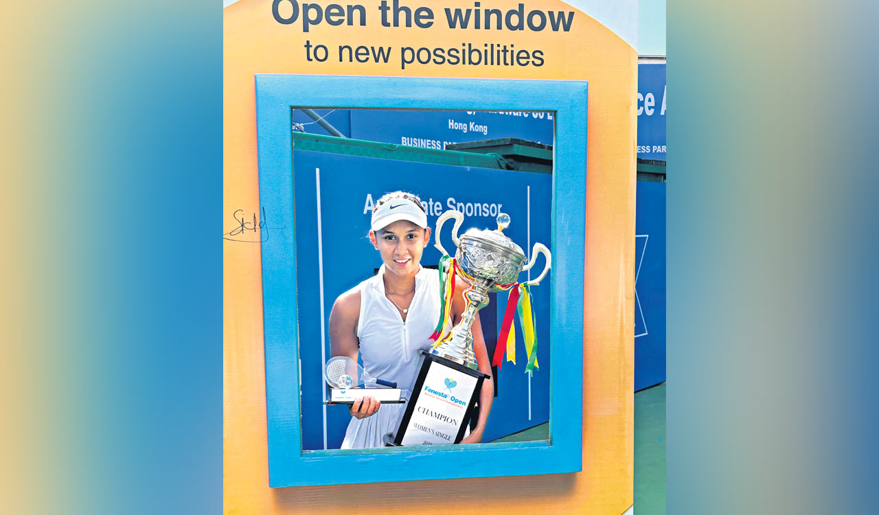 Fenesta National Tennis Championship: Rashmikaa emerges tennis champion