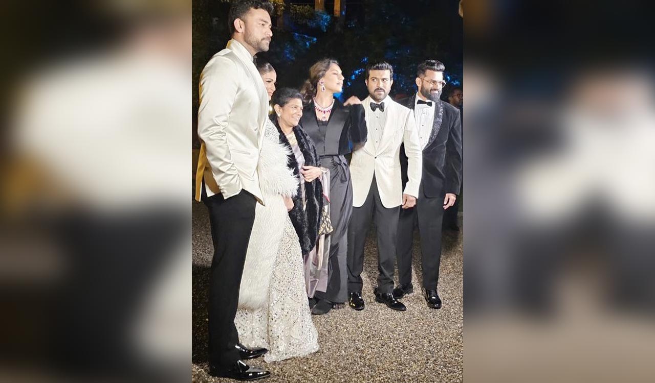 Varun Tej, Lavanya Tripathi kick-start wedding celebrations with cocktail party