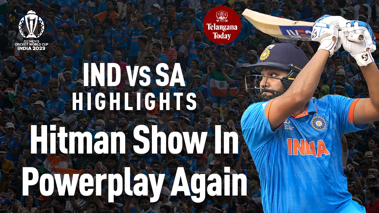 IND vs SA Highlights: Rohit Sharma Fires In Powerplay | ICC World Cup 2023 | India vs South Africa