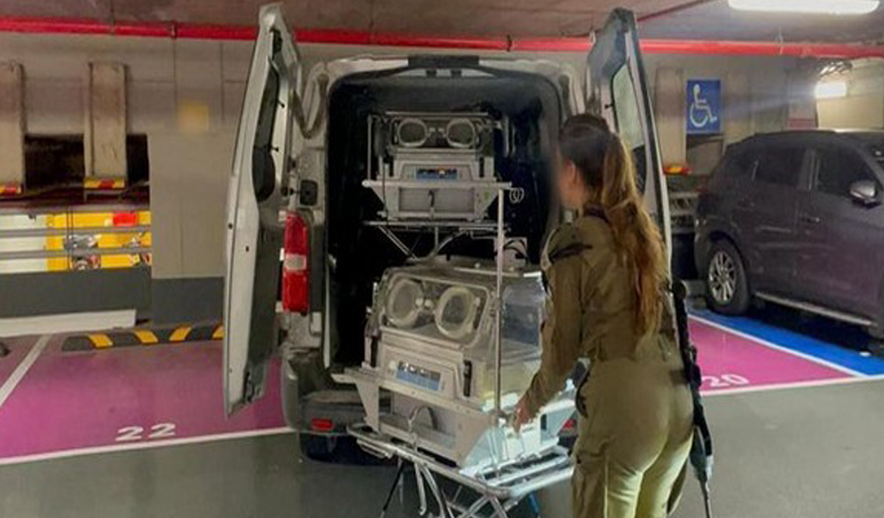 IDF delivers incubators, other medical equipment to Gaza hospital while under fire