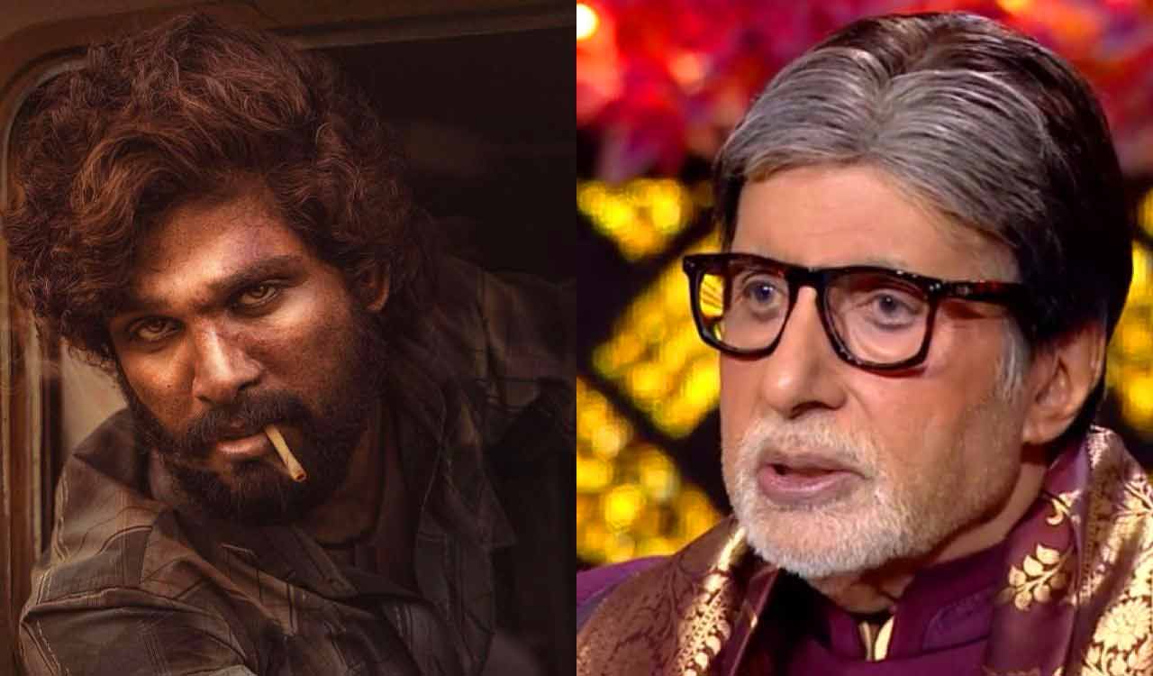 Amitabh praises Allu Arjun as ‘brilliant actor’, applauds ‘Srivalli ...