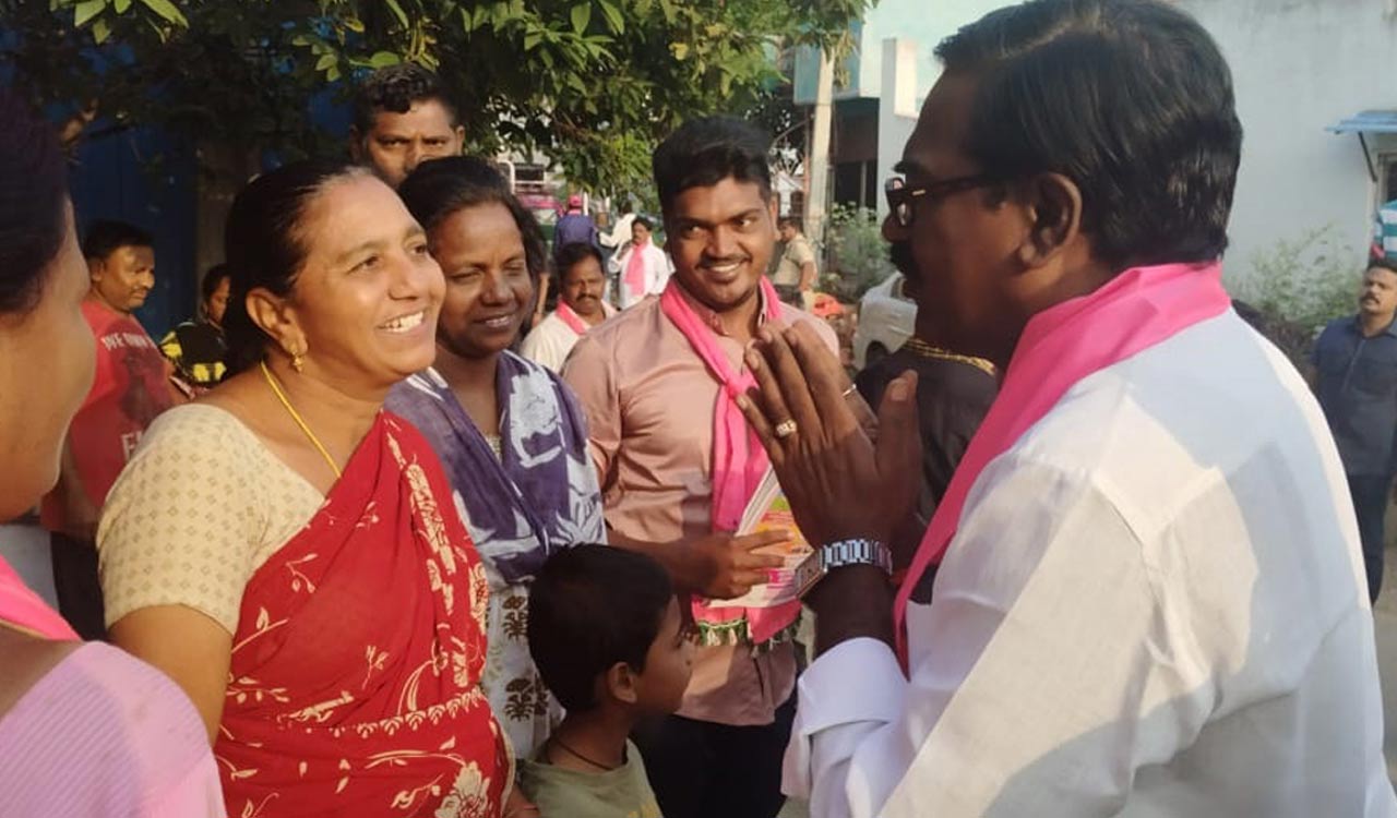 Telangana Polls 2023: BRS candidates heat up campaign trail in Khammam