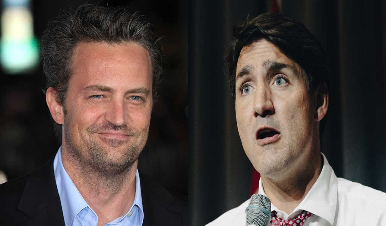 When Matthew Perry “beat up” Canadian PM Justin Trudeau