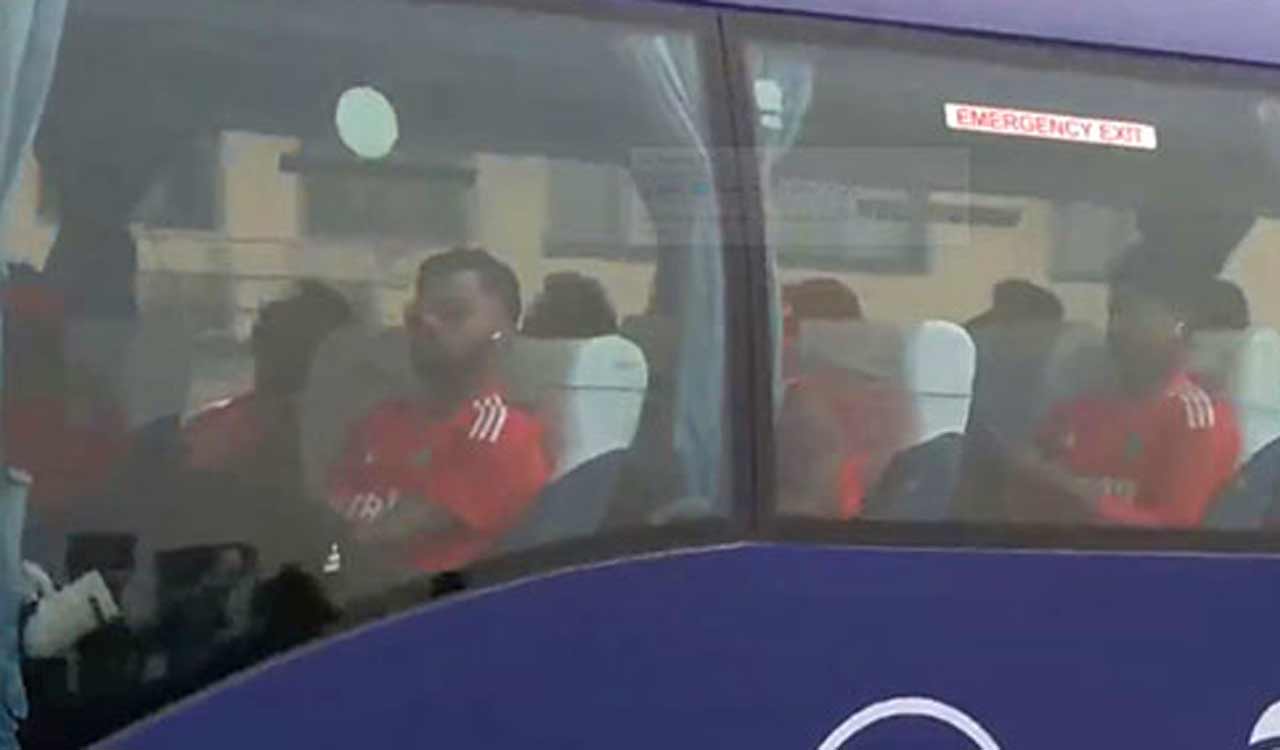 CWC 2023: India team arrives at Wankhede ahead of semi-final clash against New Zealand