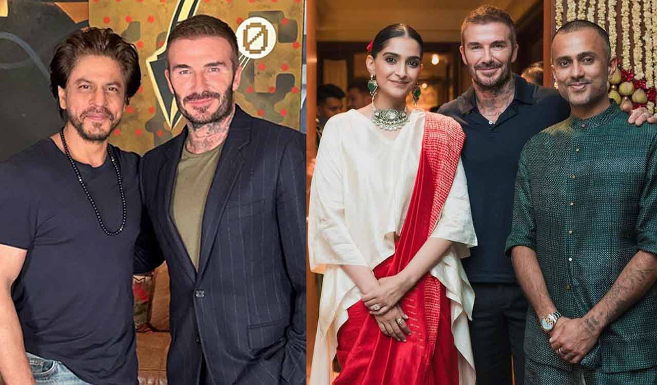 David Beckham thanks SRK, Sonam Kapoor in heartfelt note