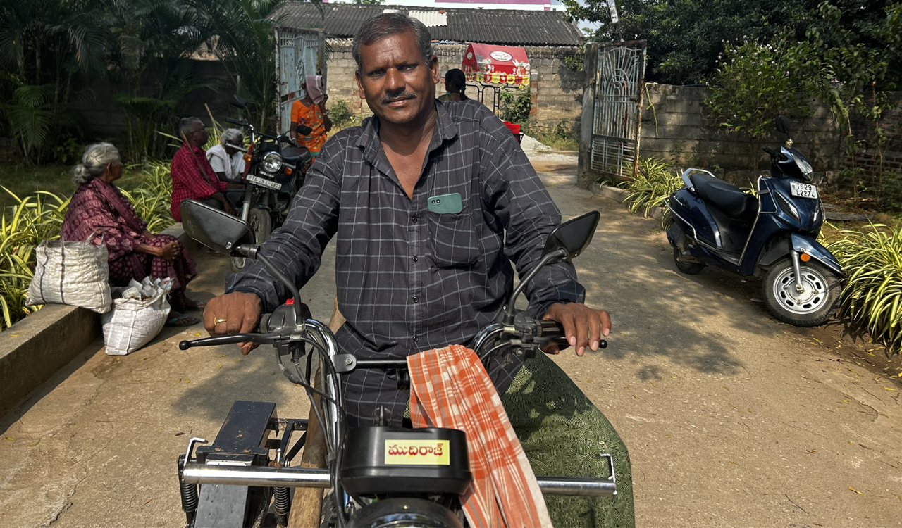 Differently abled show gratitude to BRS