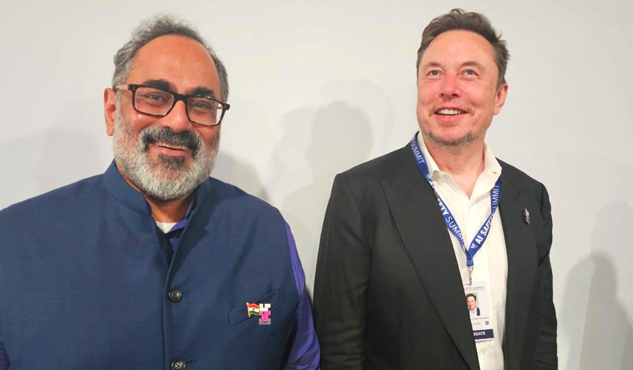 Elon Musk names son’s middle name as ‘Chandrasekhar’: MoS IT