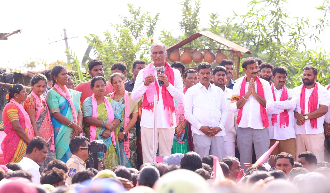 KCR will have special love for Dubbaka, not Rahul or Modi: Harish Rao