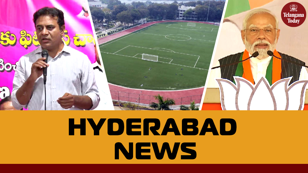Hyderabad News: FIFA Quality Pitch, KTR Meeting Auto Union, Modi Meetings, And New Loan Schemes