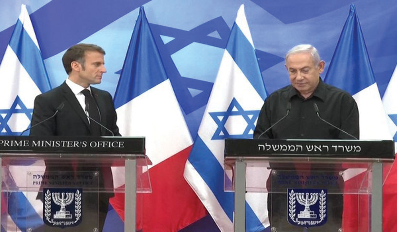 While Israel is refraining from harming civilians, Hamas is using them as human shields: Netanyahu