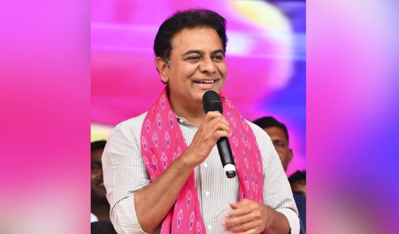 KTR appeals to eligible voters to turn up at polling booth and take a stand