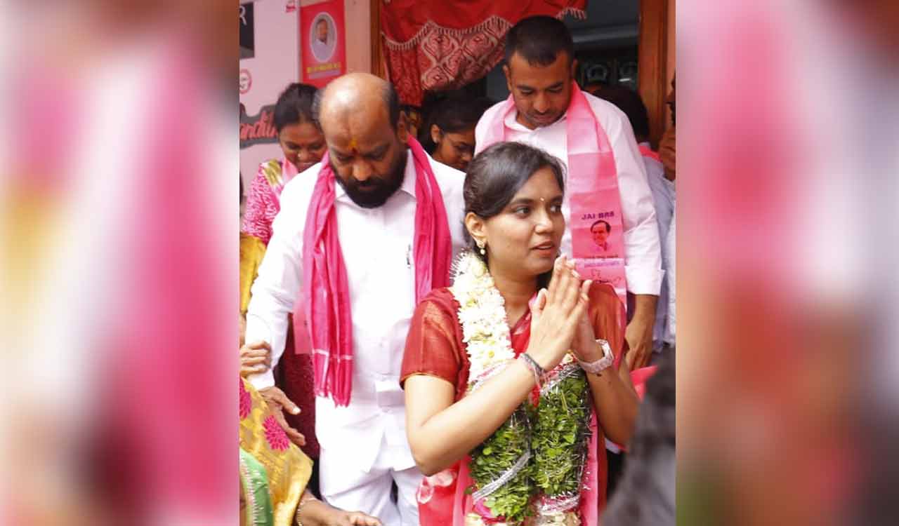 Lasya Nanditha Files Nomination From Secunderabad Cantonment-Telangana ...