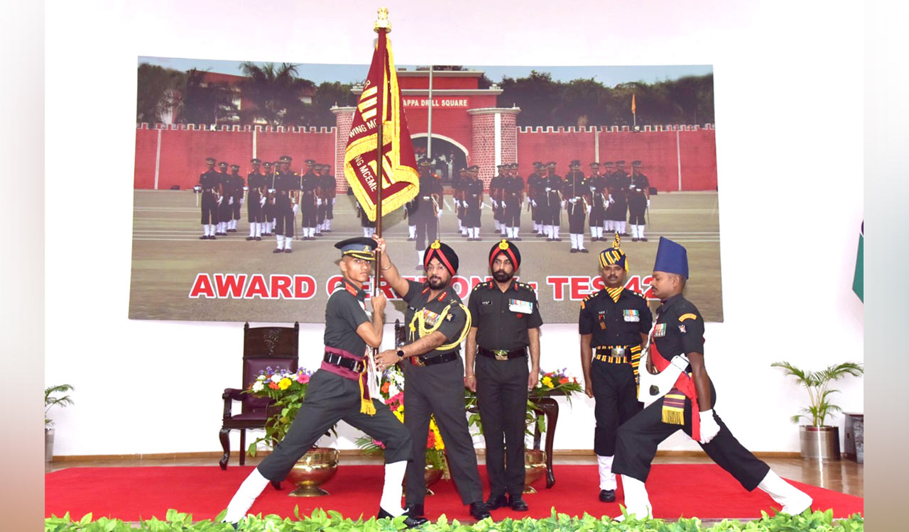 Hyderabad: Thirty-two cadets pass out from MCEME