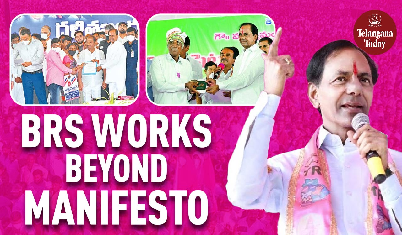 BRS Party Developed Telangana Beyond Manifesto Promises | Dalit Bandhu, Rythu Bandhu, Rythu Bima