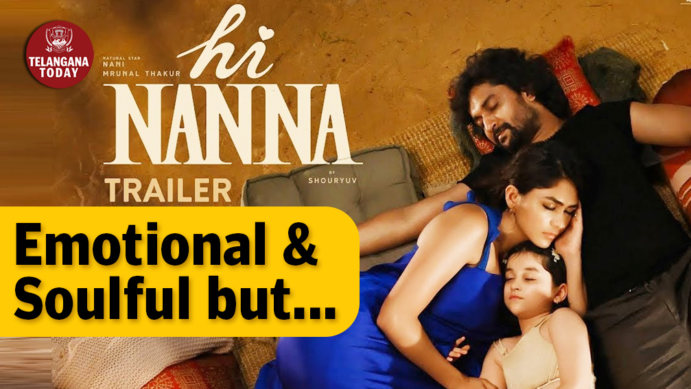 Hi Nanna Trailer: Can Nani Pull Off The Audience With Strong Emotion And Soulful Music? | Hi Nanna