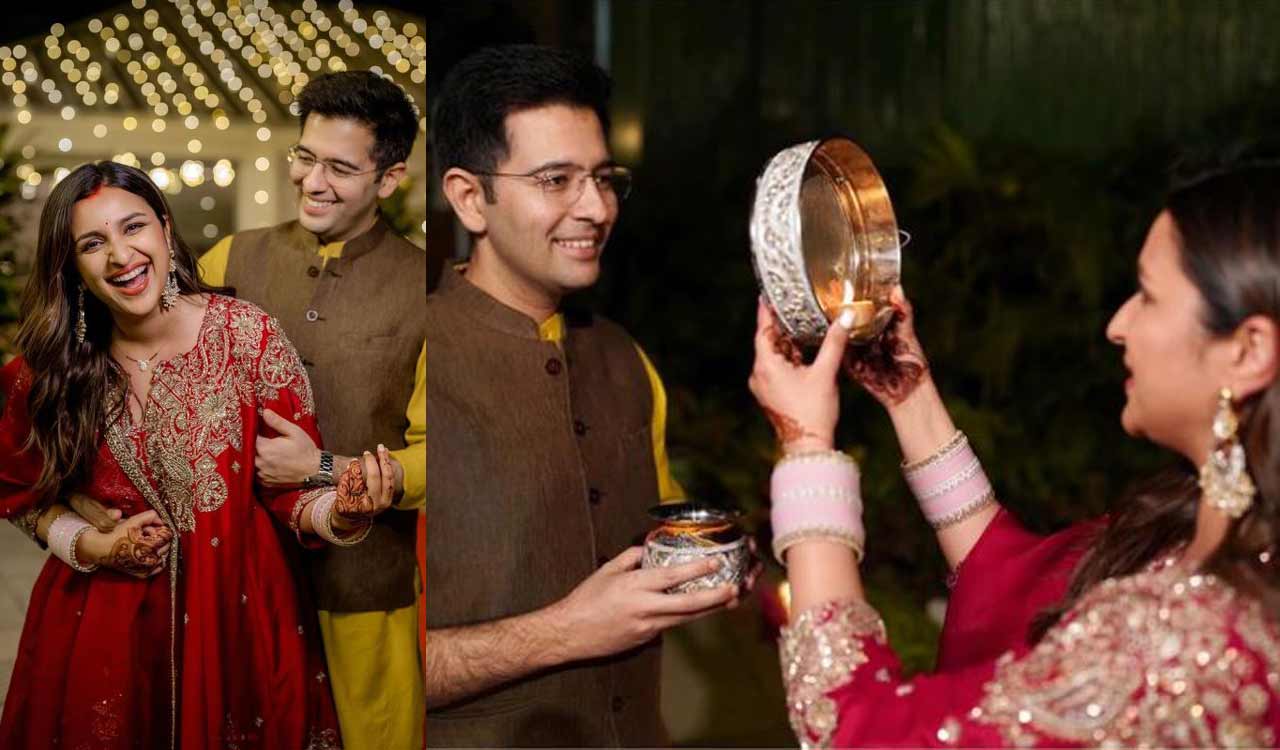 Parineeti Chopra shares first Karwa Chauth with Raghav Chadha
