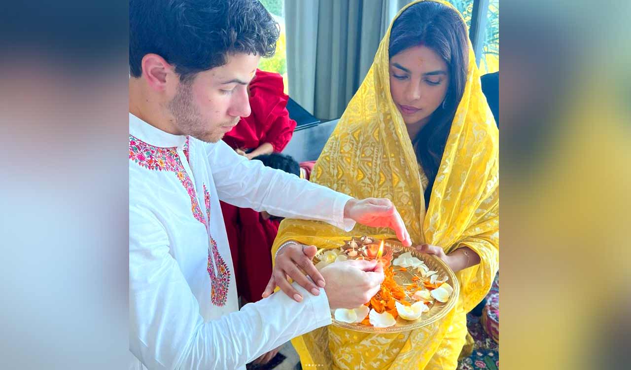 Priyanka Chopra wishes her fans on Karwa Chauth
