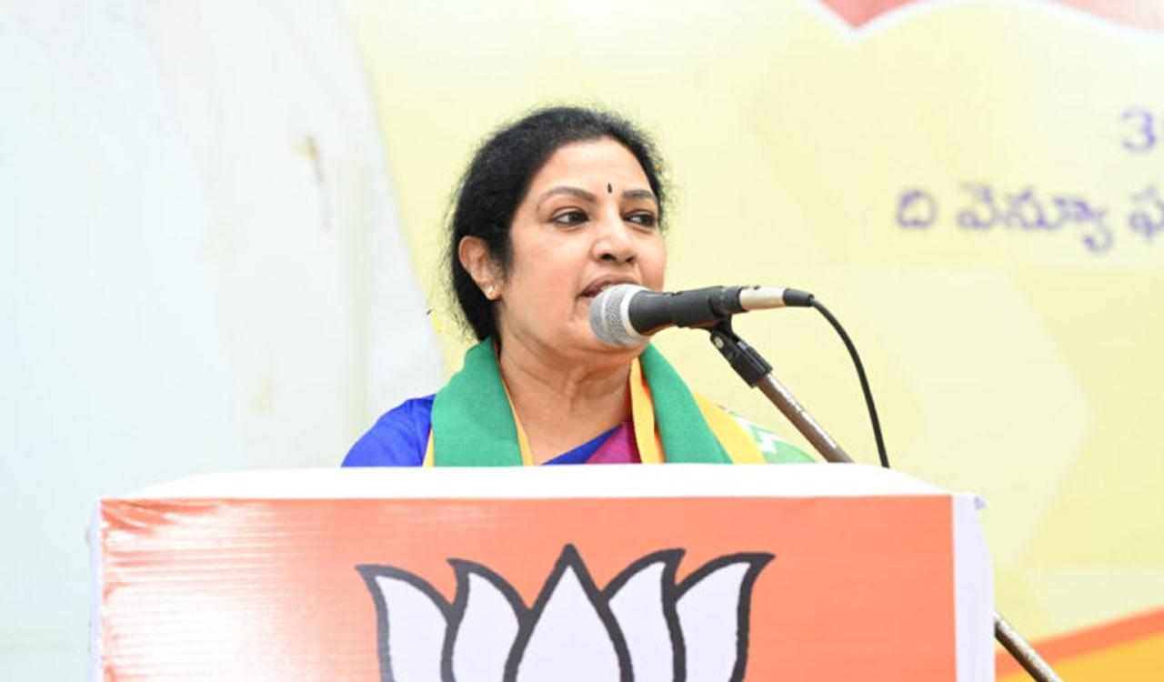 BJP is with Jana Sena for 2024 polls: Purandeswari